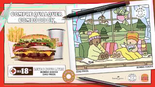 Gastronomia: Burger King® lança combo com livro da Bobbie Goods e parceria com Faber-Castell; saiba tudo!