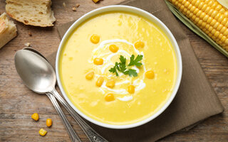 Sopa Cremosa de Milho
